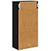 Armadio da bagno a muro Rovere Nero 30 x 16 x 62,5 cm - Foto miniatura 8