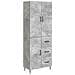 Set di armadi 2 pcs Grigio Cemento 66 x 34,5 x 89,5 cm - Foto miniatura 1