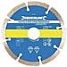 Lama A Disco Diamantata Per Smerigliatrice Per Taglio Su Cemento E Pietra 115mm - Foto miniatura 1