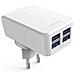 Alimentatore Da Casa 4 Prese Usb 4.2a Per Tablet Smartphone Ldnio - Foto miniatura 1