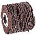 Spazzola Flessibile Rullo Mm 60 Levigatrice Spazzolatrice Rullo Satinatrice Rusticatrice - Foto miniatura 1