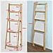 Scaffale A Scala, libreria, scaffale Componibile, in Legno Di Hevea, pieghevole, Frg162-n - Foto miniatura 2