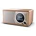DR-450 (BR) - Radio digitale portatile con DAB / DAB+ / FM, Bluetooth 4.2, funzione sveglia / sonno e snooze, effetto legno, colore: Marrone - Foto miniatura 3