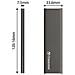 SSD Portatile 960 GB Serie ESD250C M. 2 Interfaccia USB 3.1  - Foto miniatura 3