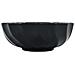 Lavandino 46x17 Cm In Ceramica Nero - Foto miniatura 4