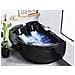 Vasca Idromassaggio Nera Angolare Destra Paradiso - Foto miniatura 2