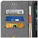 Custodia Apple Iphone 11 Pro Portadocumenti Funzione Supporto Grigio - Foto miniatura 3