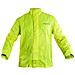 Antiacqua Giacca Impermeabile Cappuccio Antipioggia Moto Tuta Fluo 3xl - Foto miniatura 3