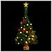 Albero di Natale Preilluminato con Palline Verde 64 cm - Foto miniatura 2