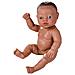 Baby Doll Neonato 30 Cm Junior Vinile / tessile Bianco / blu - Foto miniatura 2