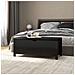 Contenitore con Cuscino Nero 105x40x45cm Legno Multistrato - Foto miniatura 1