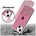 Custodia Compatibile Con Apple Iphone 13 In Rosa Con Glitter - Coperchio Protettivo In Silicone Tpu Flessibile Con Glitter Scintillanti - Foto miniatura 6