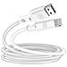 Cavo Riciclabile Da Usb A Lightning 1,2m Potenza 2,4a - Bianco - Foto miniatura 1