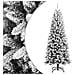 Albero Di Natale Artificiale Con Neve Floccata 180 Cm Pvc E Pe - Foto miniatura 1