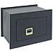 Ideal 10 281310 Cassaforte A Muro Con Serratura A Chiave, Cassaforte Da Incaso A Parete Per Abitazioni, Alto Livello Di Sicurezza Facile Da Usare, 20 X 30 X 20 Cm, 7 L - Foto miniatura 1