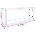 Mensole Cubo Parete 2 Pz Rovere Fumo 60x15x23 Legno Multistrato - Foto miniatura 12