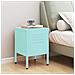 Comodino Menta 35x35x51 Cm In Acciaio - Foto miniatura 1
