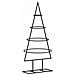 Albero Di Natale Decorativo In Metallo Nero 60 Cm - Foto miniatura 2