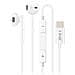 Auricolari Usb-c Con Pulsanti Di Controllo Lunghezza 1 Metro E 20, Bianco - Foto miniatura 2