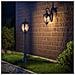 Lampada Da Terra Classica Da Esterno Alluminio Bronzo Luce1e27 60w Ip44 - Foto miniatura 2