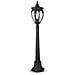 Lampada Da Terra Classica Da Esterno Alluminio Bronzo Luce1e27 60w Ip44 - Foto miniatura 1