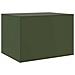 Tavolino da Salotto Verde Oliva 67x50x44 cm in Acciaio - Foto miniatura 8