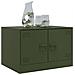 Tavolino da Salotto Verde Oliva 67x50x44 cm in Acciaio - Foto miniatura 10
