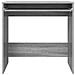 Scrivania per Computer Grigio Sonoma Legno ingegnerizzato Compatta - Foto miniatura 5