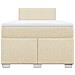 Giroletto a Molle con Materasso Crema 120x190 cm in Tessuto - Foto miniatura 4