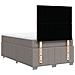 Giroletto a Molle con Materasso Tortora 120x190 cm in Tessuto - Foto miniatura 6