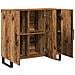 Mobile con 3 Ante in Legno Vecchio 90x34x80 cm in Legno Ingegnerizzato - Foto miniatura 5