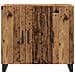 Mobile con 3 Ante in Legno Vecchio 90x34x80 cm in Legno Ingegnerizzato - Foto miniatura 6