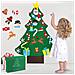 Albero Di Natale Con Ornamenti Rimovibili In Feltro Decorazione Natalizia Fai Da Te - Foto miniatura 3