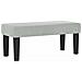 Letto a molle con materasso Grigio chiaro 80 x 200 cm Velluto - Foto miniatura 8