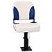Set Sedile per Barca Pieghevole 2pz Blu e Bianco 41x36x48 cm - Foto miniatura 1
