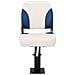 Set Sedile per Barca Pieghevole 2pz Blu e Bianco 41x36x48 cm - Foto miniatura 3