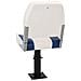 Set Sedile per Barca Pieghevole 2pz Blu e Bianco 41x36x48 cm - Foto miniatura 7