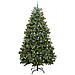 Albero di Natale artificiale Verde 240 cm PVC e Metallo - Foto miniatura 3