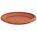 Vassoio Rotondo per Fiori 6 pcs Rosso Mattone Ø 21,5 x 2,5 cm - Foto miniatura 5