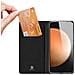 Cover per Galaxy S25 FE - Pelle /PU, Nero - Foto miniatura 4