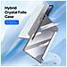 Cover per Galaxy Tab S9 FE Plus - TPU+PC+Pelle /PU, Trasparente, Auto Wake /Sleep - Foto miniatura 3