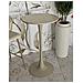 Tavolo Bar Alaska Rotondo In Mdf E Ferro Crema Ø60x106 Cm - Foto miniatura 6