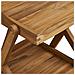 Carrello Da Servizio Pasaku In Teak Naturale 86×50×81 Cm - Foto miniatura 6