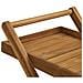 Carrello Da Servizio Pasaku In Teak Naturale 86×50×81 Cm - Foto miniatura 8