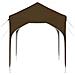 Tenda per feste a pop-up 194 x 194 x 245 cm Tortora - Foto miniatura 6