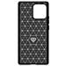 Custodia In Silicone Carbon Per Motorola Edge 40 Pro - Nera - Foto miniatura 2
