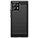 Custodia In Silicone Carbon Per Motorola Edge 40 Pro - Nera - Foto miniatura 3