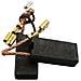 Spazzole di carbone per Hilti DD100 100 V - 7 x 12,5 x 26 mm - coppia - Foto miniatura 2