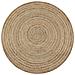 Tappeto In Juta Intrecciata 150 Cm Rotondo - Foto miniatura 1
