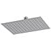Soffione Doccia, , Serie Supioni, Modello 53839, Acciaio Inox - 18x25 Cm Inox A Magazzino - Foto miniatura 1